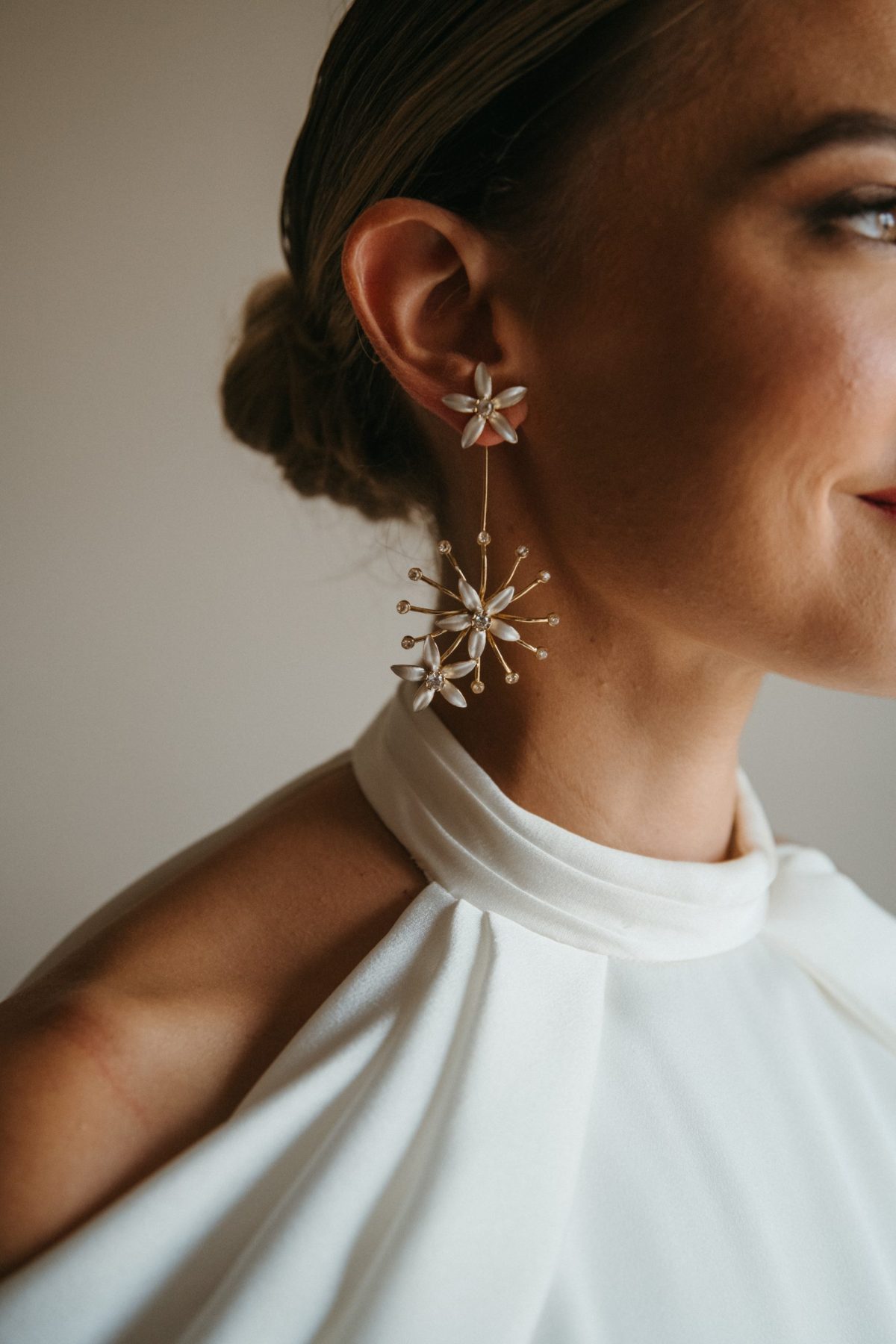 Pendientes Jazmines de Constelación - Imagen 2