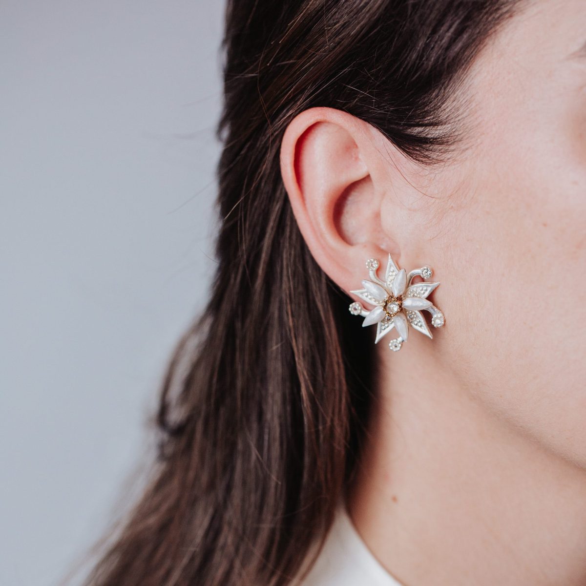 Pendientes Jazmines de Estrella - Imagen 2