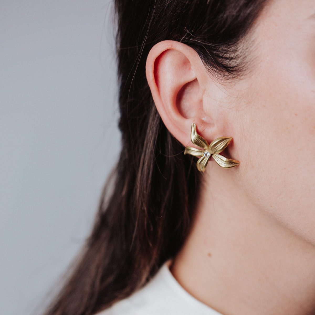 Pendientes jazmín Wild Jasmine - Imagen 2