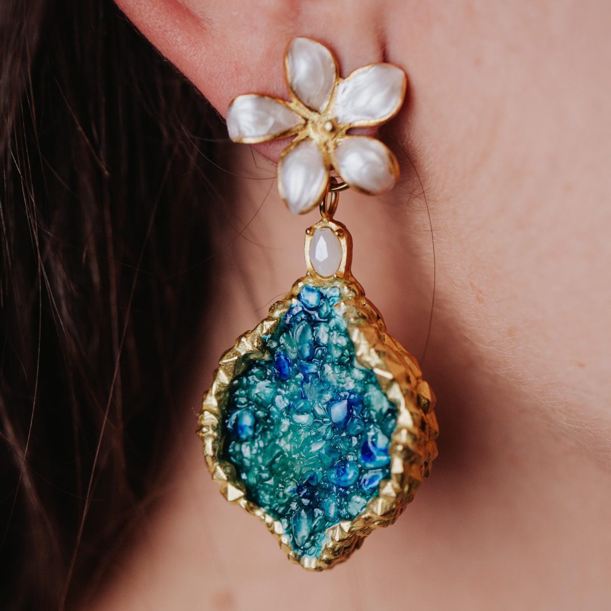 Pendientes Fleur de Séville - Imagen 4