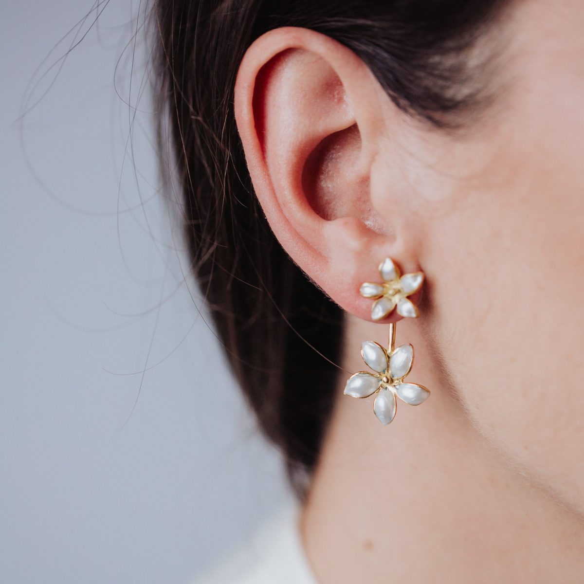 Pendientes Jazmín Desmontable - Imagen 3