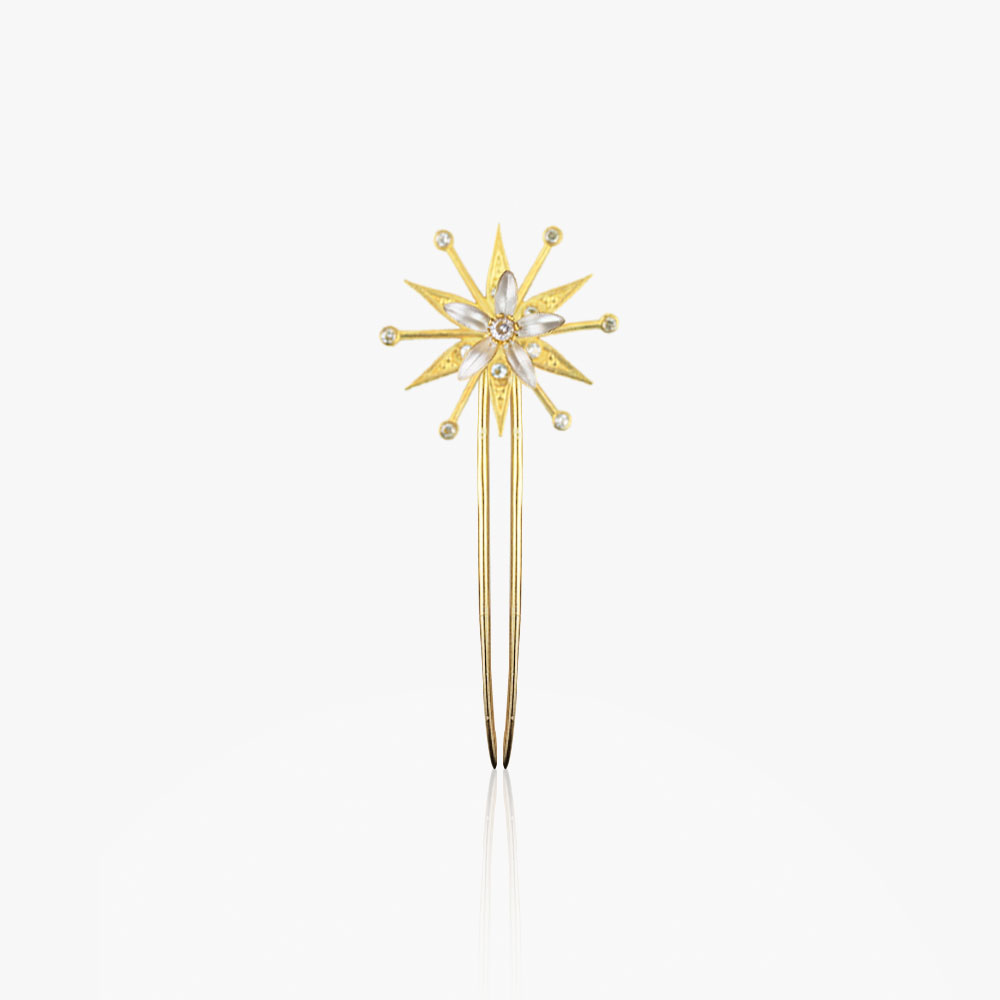 HORQUILLAS PETRITAestrella6x Horquilla Estrella Seis y Jazmín - Imagen 1