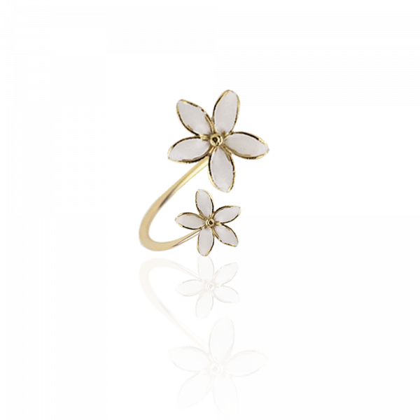Anillo Blossom Double